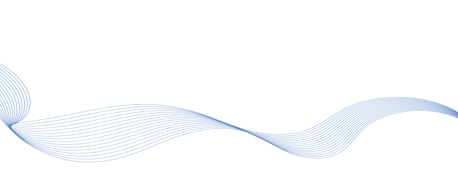 Blue vector line