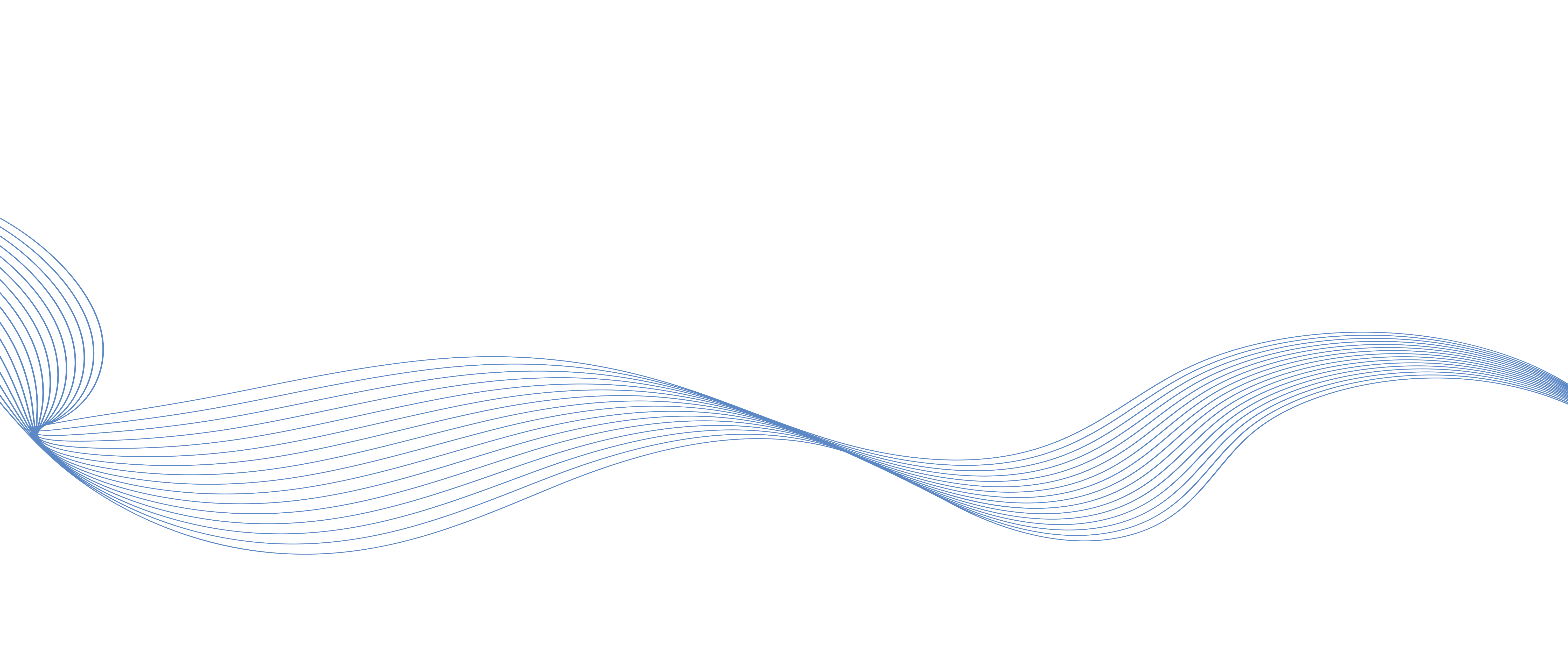 Blue vector line